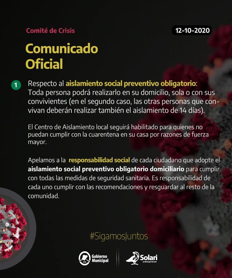 Comunicado oficial